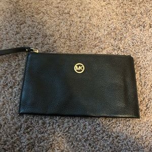 michael kors black wristlet!